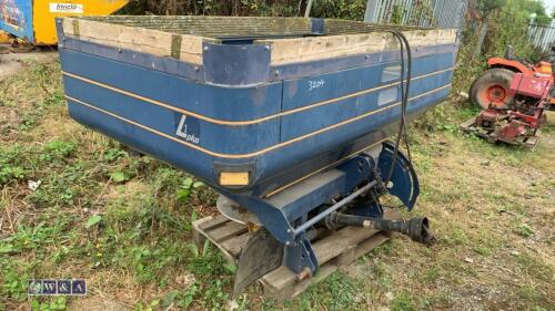 KRM L1A Plus twin disc fertiliser spreader c/w pto shaft