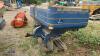 KRM L1A Plus twin disc fertiliser spreader c/w pto shaft - 2