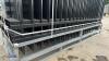 30 x 2.4m high x 3m long powder coated fencing panels & 31 posts (90m) - 9