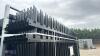 30 x 2.4m high x 3m long powder coated fencing panels & 31 posts (90m) - 12