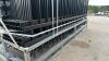 30 x 2.4m high x 3m long powder coated fencing panels & 31 posts (90m) - 14