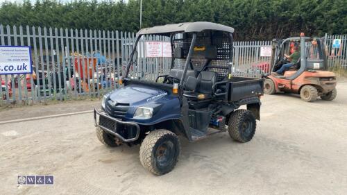 2014 CUSHMAN 4wd diesel utility vehicle (YJ64 PWU)(V5 in office)