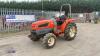 2007 KIOTI EX45 Creeper 4wd tractor, spool valve, 3 point linkage, F/R shuttle (s/n GS1700005) (CU07 BLF)(V5 in office)