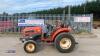 2007 KIOTI CK30 4wd tractor, F/R shuttle, spool valve, 3 point linkage, (s/n GC6600031) (CU07 BKZ)(V5 in office) - 2