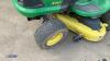 2010 JOHN DEERE X140 lawn tractor c/w 48'' side discharge cutting deck & mulch kit (s/n 401438) - 11