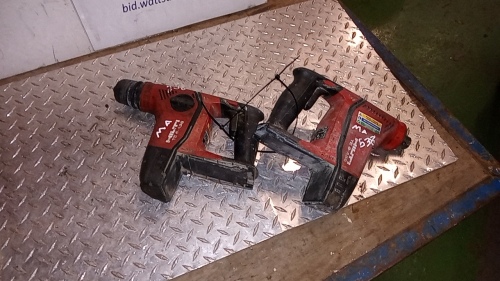 2 x HILTI 36v cordless drills