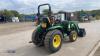 JOHN DEERE 3520 HST hydrostatic 4wd tractor c/w 3 point linkage, spool valve, c/w Lewis Land Lugger loader & 4in1 loader (YJ05 JCO) - 5