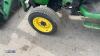 JOHN DEERE 3520 HST hydrostatic 4wd tractor c/w 3 point linkage, spool valve, c/w Lewis Land Lugger loader & 4in1 loader (YJ05 JCO) - 13