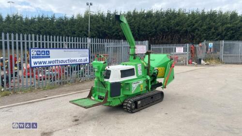 2015 GREENMECH 1928MT50-2 rubber tracked chipper (s/n 150467)