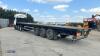 2007 MONTRACON 13.6m tri axle flat bed trailer c/w side posts (s/n 25324))(MoT 30th September 2024)(MoT in office) - 6