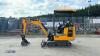 2021 JCB 16C rubber tracked excavator (s/n 3029239) with bucket, blade, piped & expanding tracks - 2