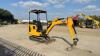 2021 JCB 16C rubber tracked excavator (s/n 3029392) with bucket, blade, piped & expanding tracks(red key in office) - 7