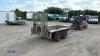 IFOR WILLIAMS 2.6t twin axle plant trailer (s/n 42362) - 5