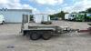 IFOR WILLIAMS 2.6t twin axle plant trailer (s/n 42362) - 6