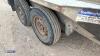 IFOR WILLIAMS 2.6t twin axle plant trailer (s/n 42362) - 11