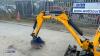 2021 JCB 8008 rubber tracked excavator (s/n 2970327) with bucket, blade, piped & expanding tracks (red key in office) - 14