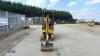 2021 JCB 16C rubber tracked excavator (s/n 3029341) with bucket, blade, piped & expanding tracks(red key in office) - 8