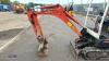 KUBOTA KX36 rubber tracked excavator (s/n Z07699) with bucket, blade & piped - 13