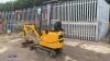 2021 JCB 8008 rubber tracked excavator (s/n 2970324) with bucket,blade, piped & expanding tracks(red key in office) - 3