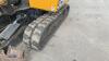 2021 JCB 16C rubber tracked excavator (s/n 3029263) with bucket, blade, piped & expanding tracks(red key in office) - 15