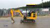 2021 JCB 16C rubber tracked excavator (s/n 2753029) with bucket, blade, piped & expanding tracks (3029275)(red key in office) - 2