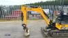 2021 JCB 16C rubber tracked excavator (s/n 2753029) with bucket, blade, piped & expanding tracks (3029275)(red key in office) - 36