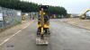 2021 JCB 16C rubber tracked excavator (s/n 3029282) with bucket, blade, piped & expanding tracks (red key in office) - 8