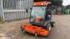 2011 KUBOTA 3680 4wd diesel outfront mower c/w cab & 60'' mower deck - 2