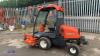 2011 KUBOTA 3680 4wd diesel outfront mower c/w cab & 60'' mower deck - 8