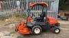 2011 KUBOTA 3680 4wd diesel outfront mower c/w cab & 60'' mower deck - 10