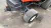 2011 KUBOTA 3680 4wd diesel outfront mower c/w cab & 60'' mower deck - 14