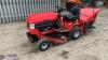 2006 WESTWOOD S1300 petrol hydrostatic drive ride on mower c/w collector