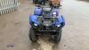 YAMAHA GRIZZLY 125cc quad bike (s/n JY4AE02W080012930) - 3