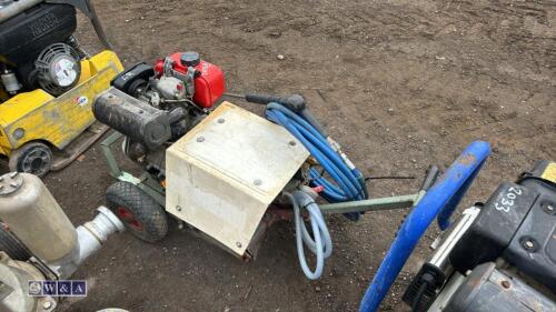 BRENDON diesel pressure washer c/w suction hose, hose & lance