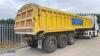 2007 WILCOX tri axle 37500kg gross bulk tipper trailer c/w hydraulic / electric sheet (s/n 07W9616)