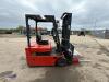 NISSAN 15 1.5t electric forklift c/w 240v charger, duplex mast & sideshift - 6