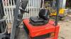 NISSAN 15 1.5t electric forklift c/w 240v charger, duplex mast & sideshift - 16