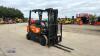 2018 DOOSAN G20P 2t gas driven forklift truck (s/n 2760 00838) with triple mast & side-shift - 7