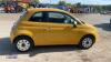 2013 FIAT 500 COLOUR THERAPY 3-door petrol hatchback car (EU63 AZD)(MoT 1st December 2024)(V5 in office) (All hour and odometer readings are unverified and unwarranted) - 6