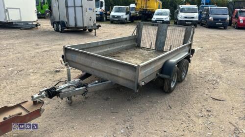 PIKE 2t twin axle plant trailer