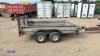 PIKE 2t twin axle plant trailer - 6