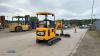 2020 JCB 16C rubber tracked excavator (s/n 2701967) with 3 x buckets, blade, piped & expanding tracks - 5