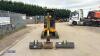 2020 JCB 16C rubber tracked excavator (s/n 2701967) with 3 x buckets, blade, piped & expanding tracks - 8