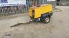 KAESER M22 2 tool fast tow diesel compressor c/w KUBOTA engine