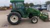 JOHN DEERE 4520 4wd tractor, power reverser shuttle c/w 400X easy fit loader, pick-up hitch, bucket & forks (s/n 259106) (No Vat) - 6