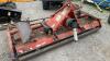 RECORD 2.5m power harrow c/w pto shaft - 2