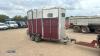 IFOR WILLIAMS twin axle double horse trailer (0182698) - 7