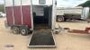 IFOR WILLIAMS twin axle double horse trailer (0182698) - 16