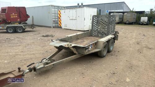 IFOR WILLIAMS 2.7t twin axle plant trialer (3340197)