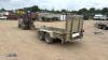 IFOR WILLIAMS 2.7t twin axle plant trialer (3340197) - 3